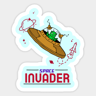 Space Invader | Cute Baby Sticker